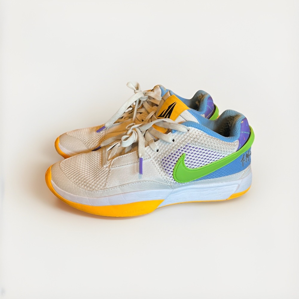 Nike‎ Ja 1 Family Trivia Ja Morant Size 7 Basketball Shoes DR8785-001 EUC